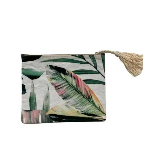 Boho Upcycled Clutch Bag - Picture 4 of 5